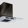 campana de cocina o campana extractora 90cm ancho modelo izola black marca klimatic