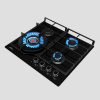 encimera de cocina a gas glp y gn de 4 hornillas modelo vulcano 4 marca klimatic