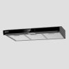 campana de cocina o campana extractora 90cm ancho, 2 motores modelo volendam marca klimatic