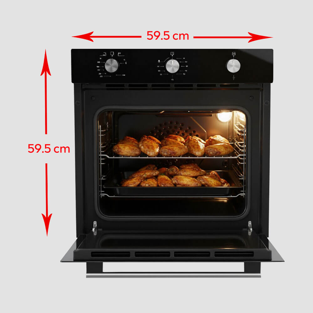 horno a gas empotrable modelo bremen marca klimatic