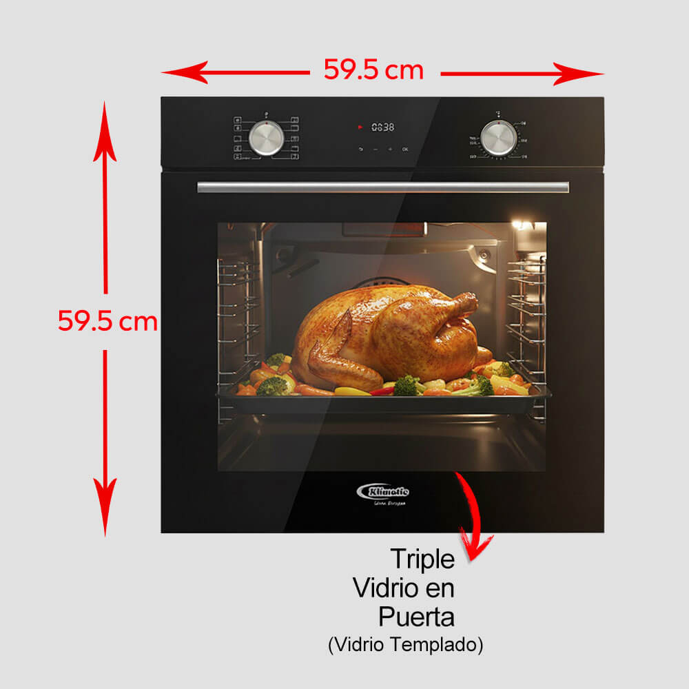 horno eléctrico empotrable modelo Anhalt marca klimatic